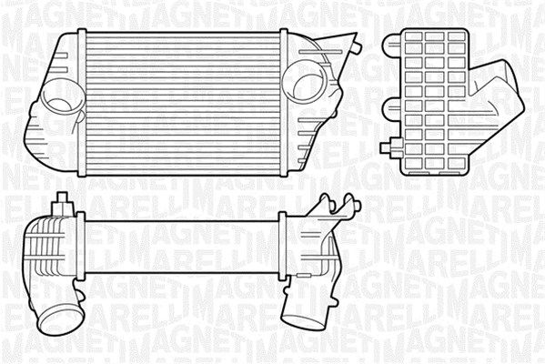 MAGNETI MARELLI Интеркулер 351319201430